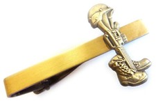 Fallen Soldier Field Cross Military Veteran Work Suit Wedding Tie Bar Clip picture