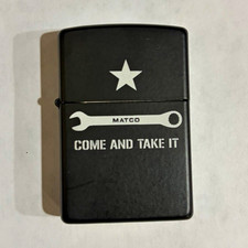Zippo MATCO tools 2a Come and Take It matte Black Lighter picture