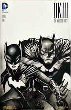 Dark Knight DKIII #1 - Blank Sketch Variant w/Original Art by G Sportelli + COA picture