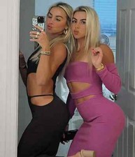 BEAUIFUL TWINS HALEY CAVINDER & HANNA CAVINDER 5X7 Photo picture
