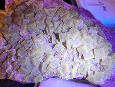 Brown fluorite on a limestone matrix Approx. 1 lb 5.2 oz 4