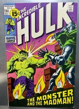 The Incredible Hulk 144 Marvel Comics October 1971 👀 BEAUTIFUL COMIC 👀 Est.VF picture