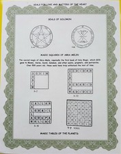 SEALS OF SOLOMON FOR LOVE MATTERS OF HEART **SECRET ATTRACTION DESIRE BELOVED**  picture