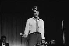 Jacques Dutronc at the concert in Deauville France on July 14 1967 Old Photo 3 picture
