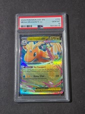 PSA 10 MEGA DRAGONITE EX 152/217 - ME: ASCENDED HEROES EN RARE HOLO - GEM MINT picture