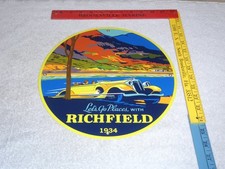 VINTAGE 1934 RICHFIELD ANTIQUE CAR 11 3/4