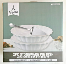 Appetit 2-Piece Stoneware Pie Dishes 11