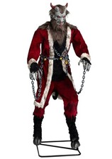 6.5FT Krampus Animatronic Decoration picture