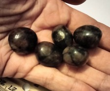 42.3g grams Natural Andalusite, polished tumbled gemstone specimens, 5 pcs. picture