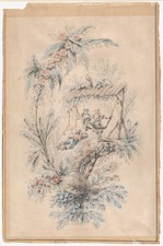 Jean Pillement Vintage 1771 Exotic Landscape Glossy Photo Reprint Wall Art picture