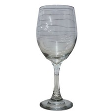 Clear Glass Wine Glass Stemmed Classic Barware picture