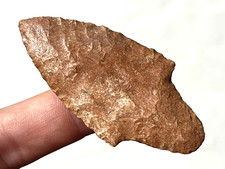 EXCEPTIONAL OHIO ADENA POINT ARROWHEAD AUTHENTIC INDIAN ARTIFACT BG picture