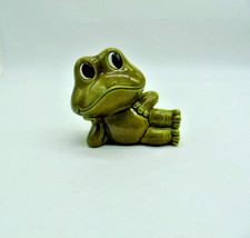 Rare Vintage 1970’s Neil The Frog Ceramic Piggy Bank Coin Bank picture