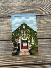Vintage Postcard Of Shrine Of Our Lady Of La Leche St. Augustine Florida Circa 1 picture