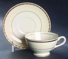 Homer Laughlin Viceroy Cup & Saucer 225774 picture