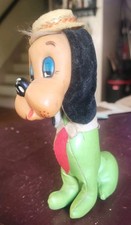 Vintage Vinyl Sleepy Hound Dog Jestia TKR Japan Stuffed Animal 7