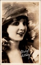 Madge Bellamy RPPC Real Photo Postcard 1920s Flapper Actress Smiling Hat picture