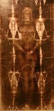 Reprint THE SHROUD OF TURIN 8.5X11 PHOTO JESUS CHRIST GOD FATHER SON & THE Alt E picture