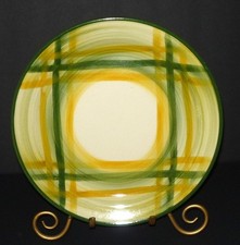 Vintage 1940's Vernon Ware Gingham 9 5/8