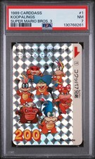 1989 Carddass Super Mario Bros. 3 #1 Koopalings Super Mario Bros. 3 PSA 7 picture