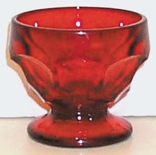 Viking Georgian Ruby Champagne Sherbet Glass 7512241 picture