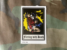 OTXNATION OTX NATION FLIRTING WITH DEATH STICKER SLAP NOT WRMFZY FOG BCS SUPDEF picture