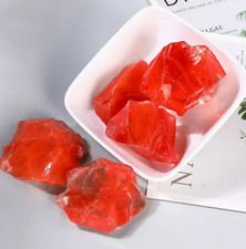 5PCS AAA+ Raw Cherry Quartz Healing Crystal High Energy Attract Romantic DIY picture