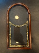 Antique E.N. Welch Patti Clock Door Glass Original picture