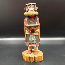 Vintage 1992 Delwyn Harvey Hopi Hahay-i-wu-uti (Grandmother) Kachina Doll picture