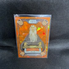 2024 Topps Chrome Sapphire Star Wars Oppo Rancisis Orange Refractor /25 #JC-8 picture