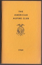 American Alpine Club By-Laws & Register 1960 picture