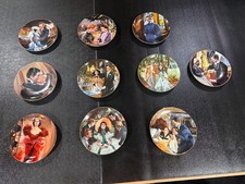 Bradford Exchange Gone With The Wind Porcelain Collector Plates - Set of 10 picture
