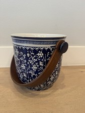 BRAND NEW Marlo Thomas x Williams Sonoma Champagne Ceramic Bucket picture