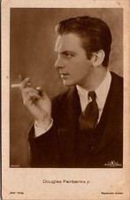 Douglas Fairbanks Jr. RPPC Postcard - Ross Verlag Metro-Goldwyn-Mayer picture