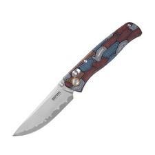 SRM 255L-GQ2 Medal Ambi-Lock Folding Knife 140Cr Multi-Color G10 Folder EDC picture