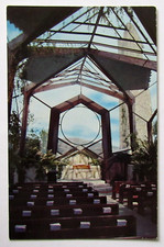 California Portuguese Bend Wayfarers Chapel 1956 Postcard picture