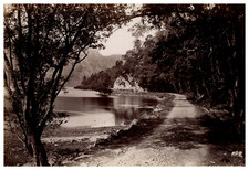 Scotland, Loch Katrine, Path By The Loch Vintage Albumen Print Albumen Print picture