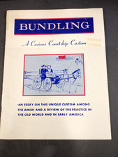 Bundling Among The Amish A Curious Courtship Custom  VTG GC picture