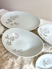 Noritake Edenrose Servingware Set (Platter, Bowls, Creamer, Sugar) picture