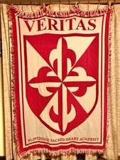 Flintridge Sacred Heart Academy VERITAS School Tapestry - USA Made - 68