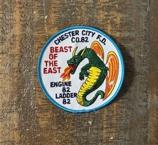 Chester City Fire Department Company 82 Beast Of The East Pennsylvania Patch picture