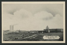 Dierks Howard County AR Arkansas: c.1930s-40s Postcard DIERKS LUMBER MILL picture