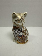 Porcelain Cat Kitty Kitten Flower Floral 5