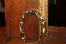 1966 Gold Rush Junction Pigeon Forge TN Brass Horseshoe Dollywood 