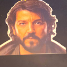 Topps 2025 Star Wars Chrome Cassian Andor Oversize Heads Die-Cut Exclusive picture