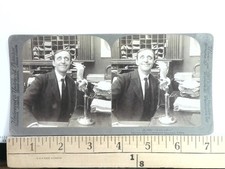 Is Not Well Stereoview Underwood & Underwood 1906 Humorous Office Scene picture