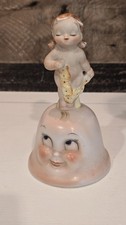 Vintage 1950s Anthropomorphic Lenwile Ardalt Little Miss Modesty Japan Bell picture
