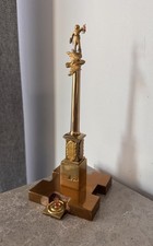 Vintage USSR Prometheus Statue Eternal Flame Monument Soviet Decor picture