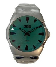 DIESEL DZ-2212 Men's Stainless Steel Watch Green Analog 3.5cm 16cm band picture