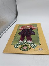 80s Toys - Vintage RED Cabbage Patch Kids Dolls Folder 